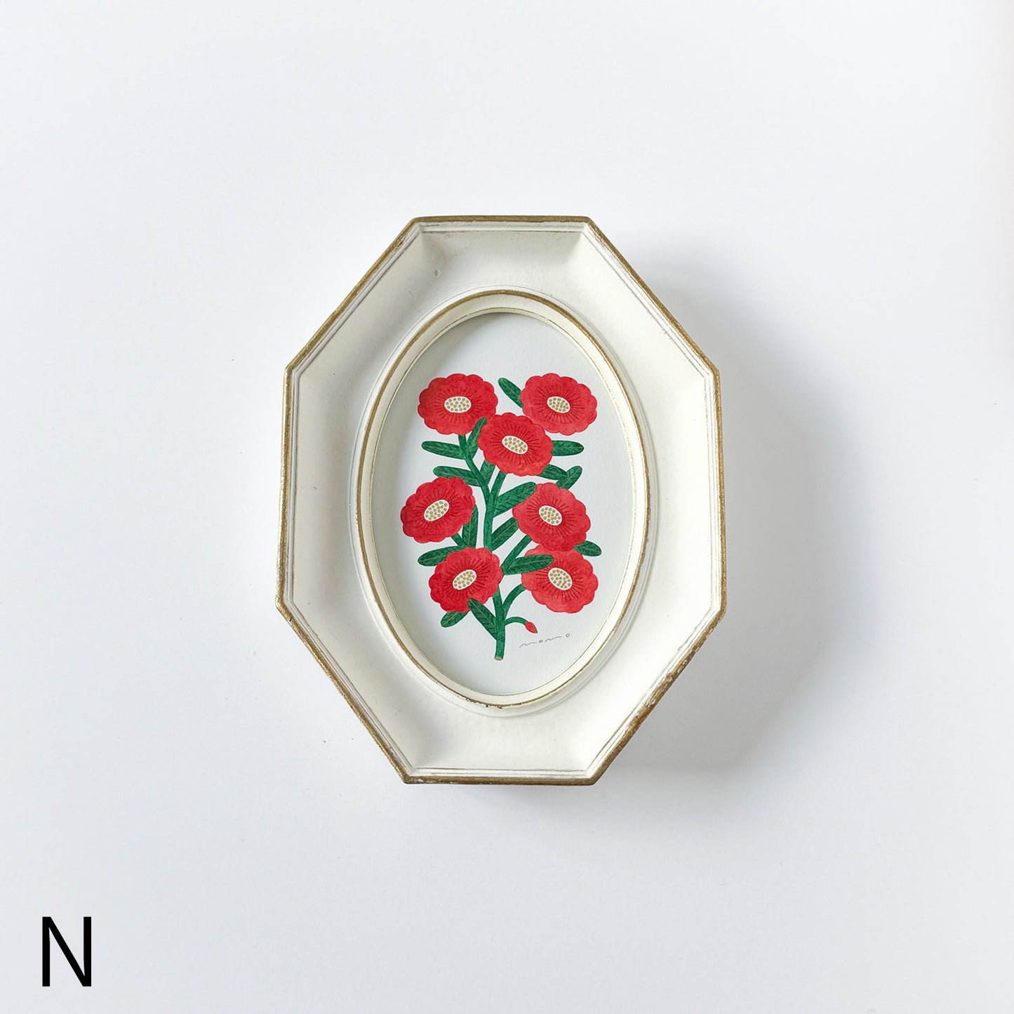 totoganashi 額入り原画 flower