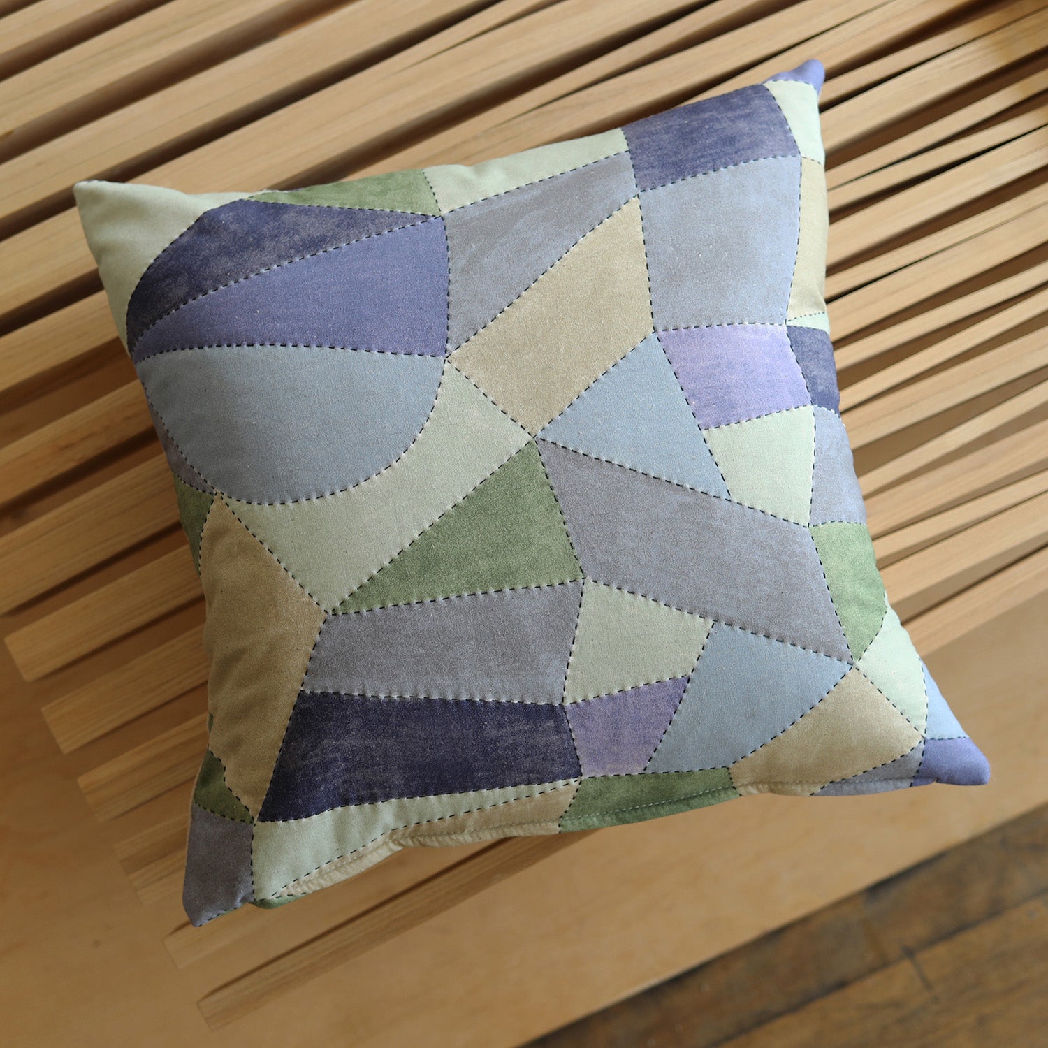 Gather by bookhou ～Shapes～ 綿麻シーチング - cocca