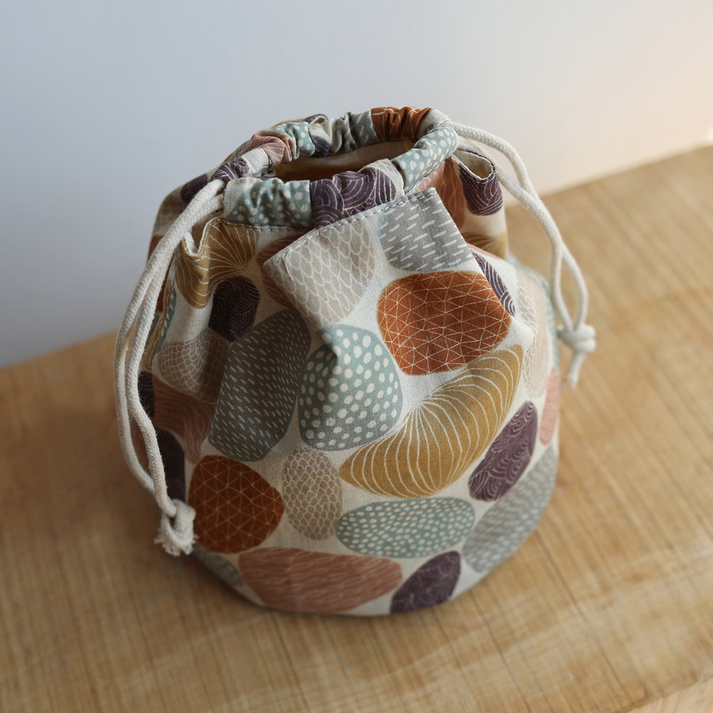 Gather by bookhou ～Stones～ 綿麻シーチング - cocca