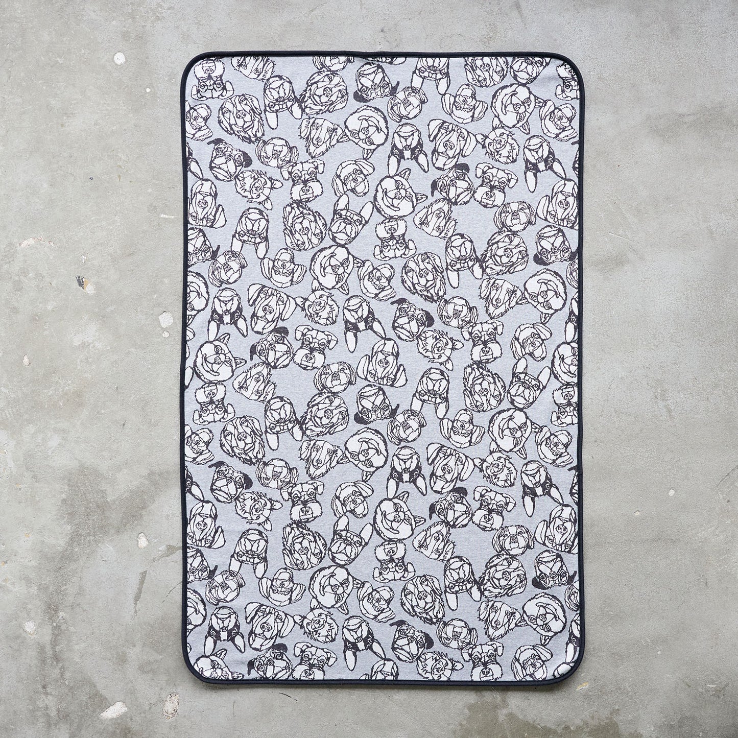 【＋HAyU fabric】ブランケット ～DOG～