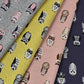 【SALE】ニットジャガード ～ フクロウ ～ 綿100％