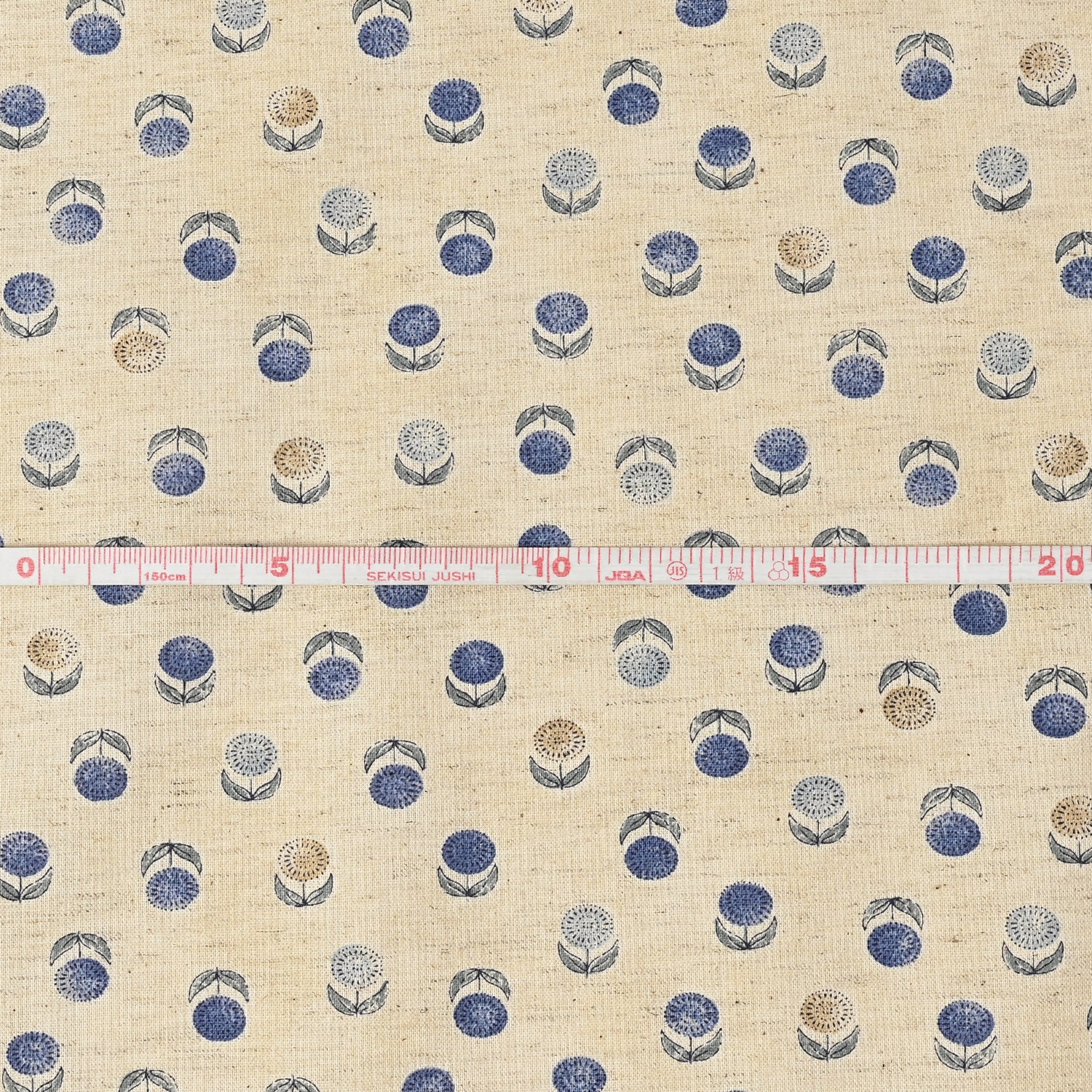 cocca(コッカ) ｜生地通販｜posey タンポポ柄 ～綿麻シーチング～