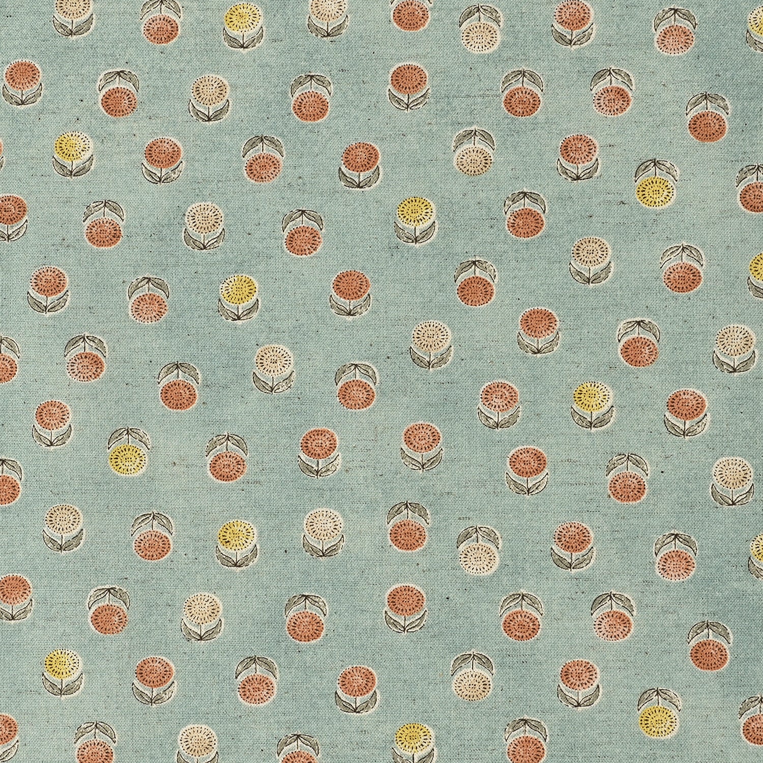 タンポポページ cocca(コッカ) ｜生地通販｜posey タンポポ柄 ～綿麻シーチング～