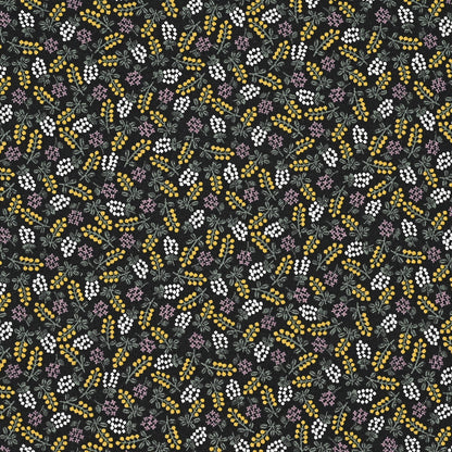 【SALE】stich cloth ～ミモザ～ 綿麻キャンバス - cocca