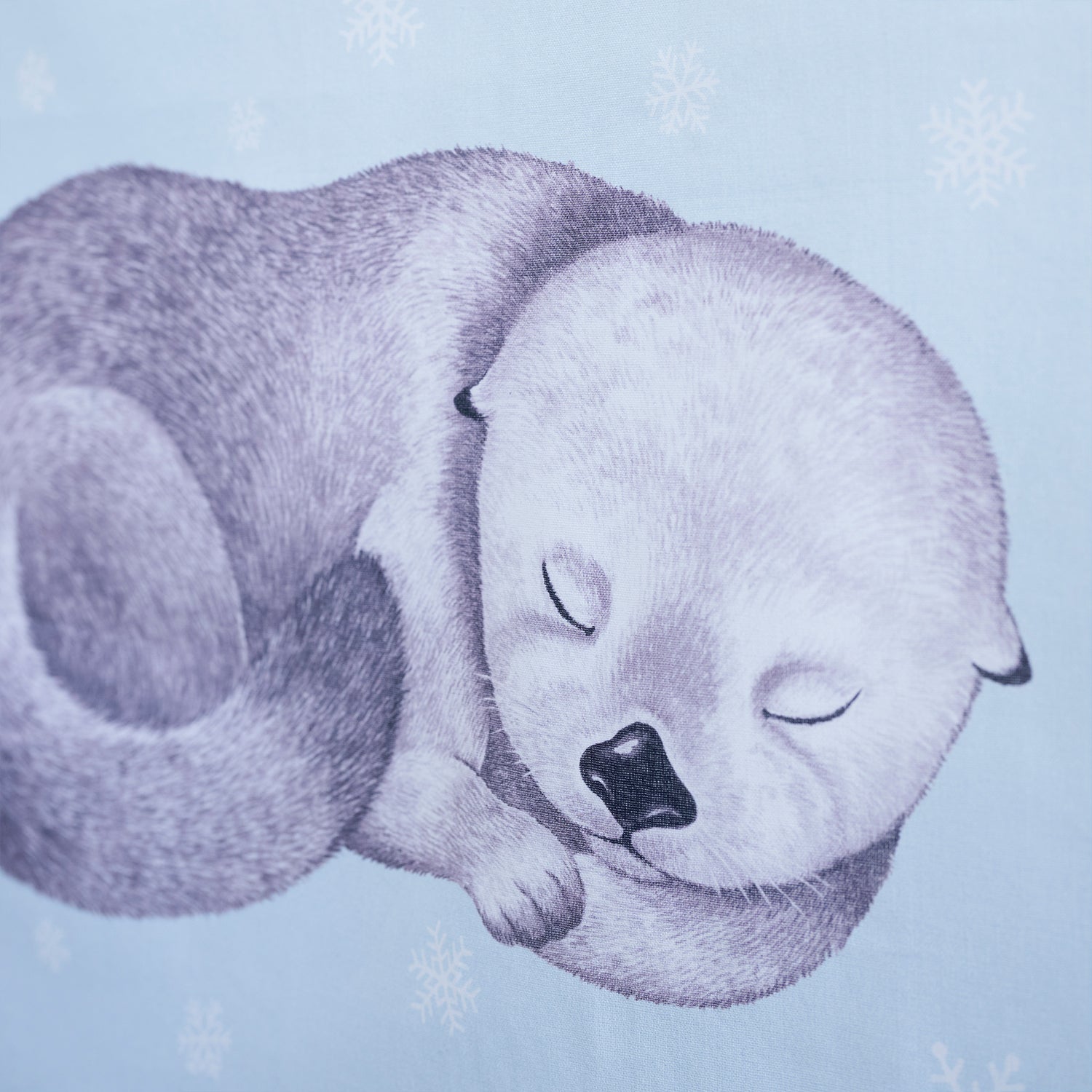 アニマニア～ラッコ柄～ パネル生地 綿100％シーチング - cocca