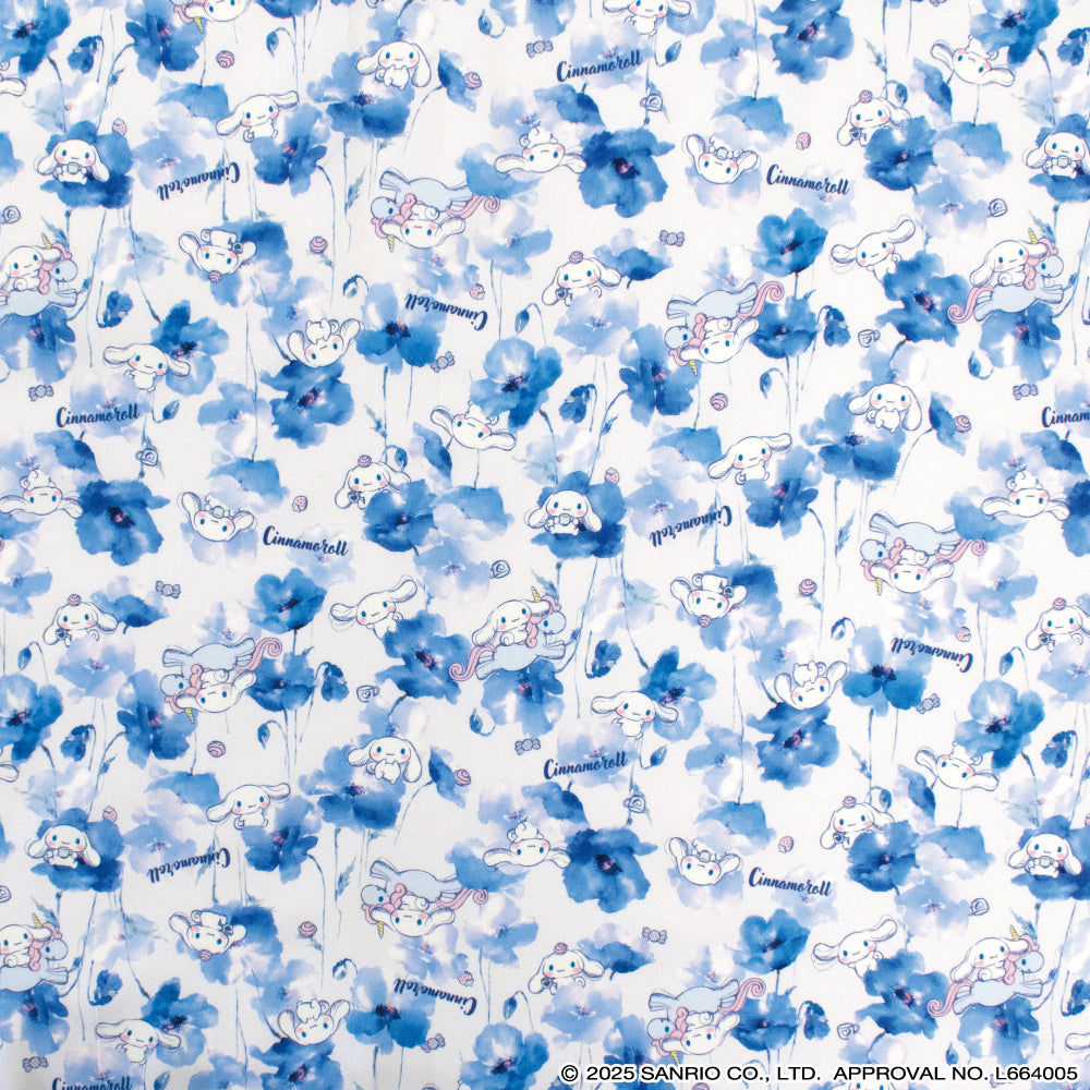 サンリオキャラクターズ×Flownny ～シナモロール～  綿100％シーチング