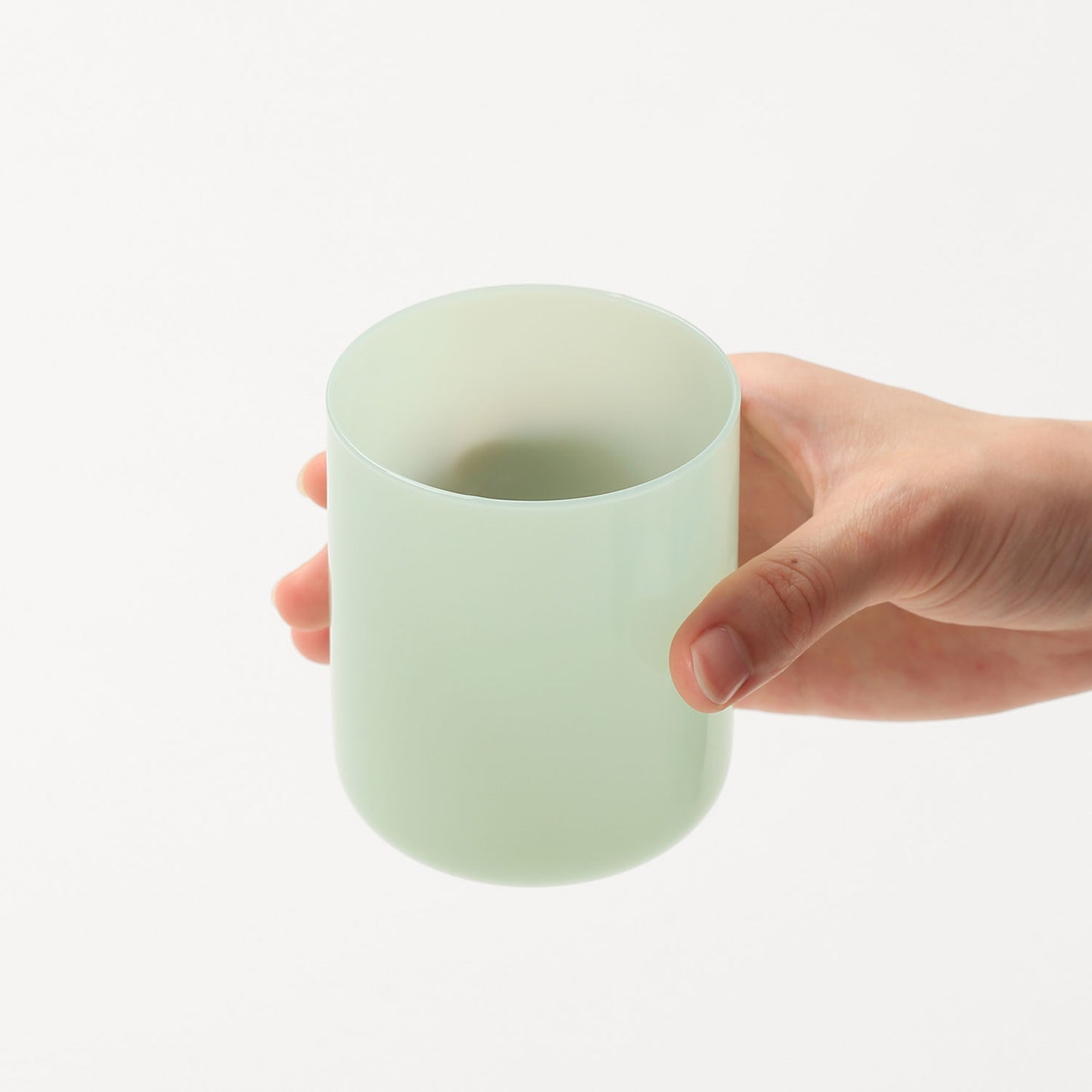 ideaco ミルクガラス HAKU medium 290ml ～2個セット～