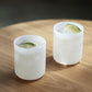 ideaco ミルクガラス HAKU medium 290ml ～2個セット～