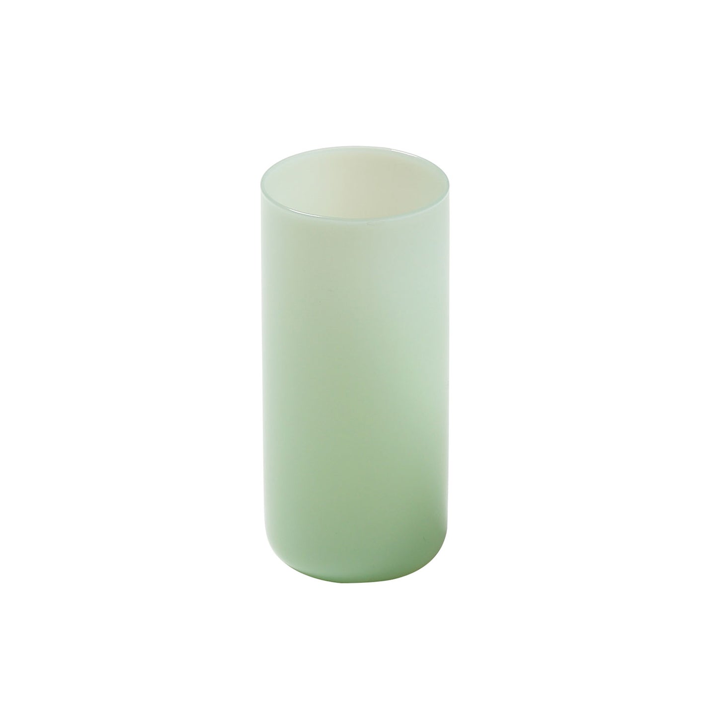ideaco ミルクガラス HAKU slim 210ml ～2個セット～