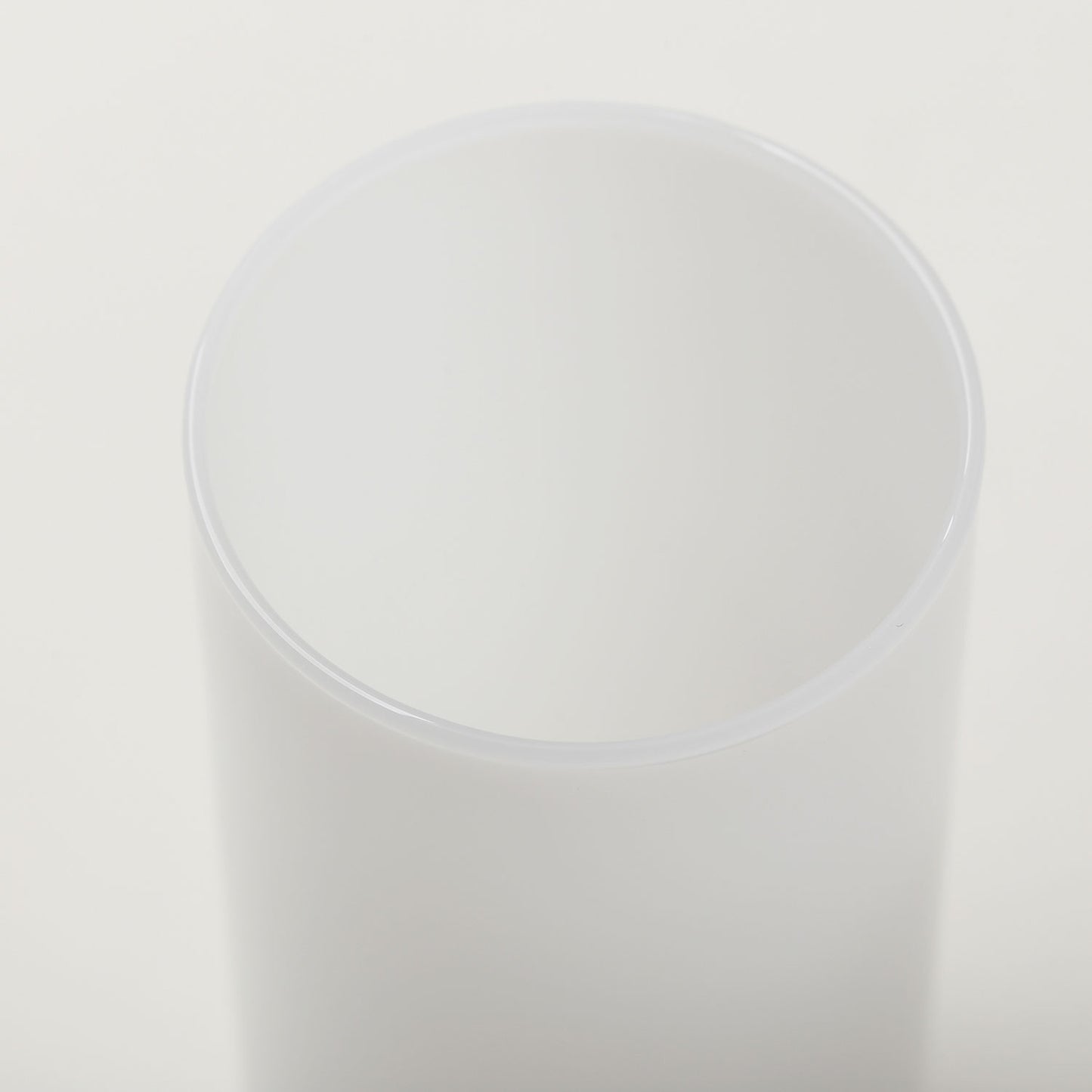 ideaco ミルクガラス HAKU slim 210ml ～2個セット～