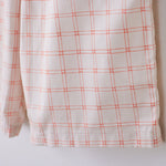 (無料サンプル)Rubber band check -MUDDY WORKS by Tomotake- オーガニックコットン100%オックス EKX-141-1A(sample)