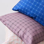 (無料サンプル)Rubber band check -MUDDY WORKS by Tomotake- オーガニックコットン100%オックス EKX-141-1A(sample)