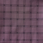 (無料サンプル)Rubber band check -MUDDY WORKS by Tomotake- オーガニックコットン100%オックス EKX-141-1A(sample)