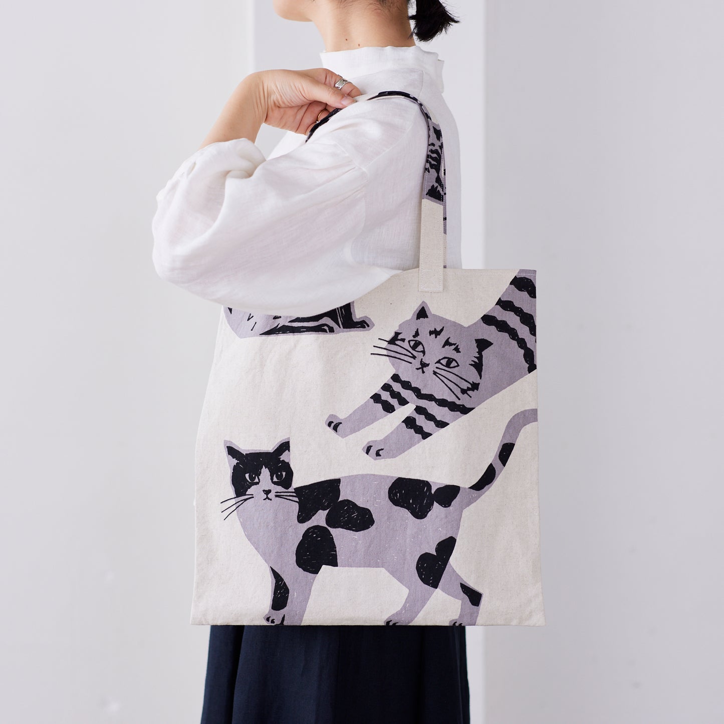 echino/エチノ CATCAT ～ 綿麻キャンバス～ NekoNoe K from 30 SEWINGPINS