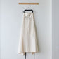 【＋HAyU fabric】-kitchen fabrics- コットンリネン刺繍エプロン