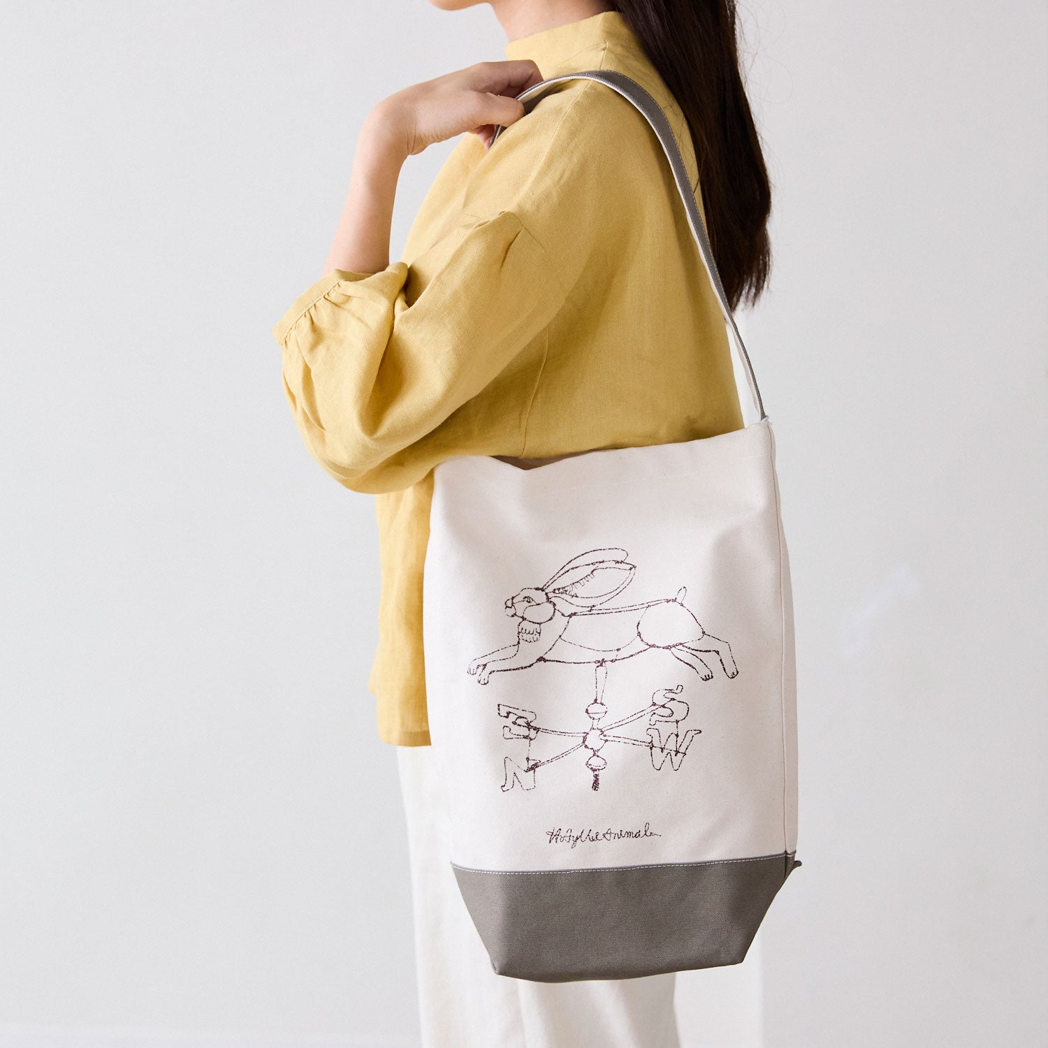 cocca(コッカ) ｜生地通販｜【＋HAyU】マルシェトートバッグ 9.5号帆布
