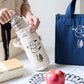 【＋HAyU fabric】-kitchen fabrics- 刺繍ボトルケース