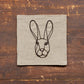 【＋HAyU fabric】-Coaster - 刺繍コースター コットンリネン