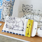 ＋HAyU fabric ～HAyU CAT～パネル生地 綿麻キャンバス - cocca
