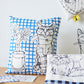＋HAyU fabric ～HAyU CAT～パネル生地 綿麻キャンバス - cocca