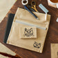【＋HAyU fabric】 -stationery & goods-  ポケットブック