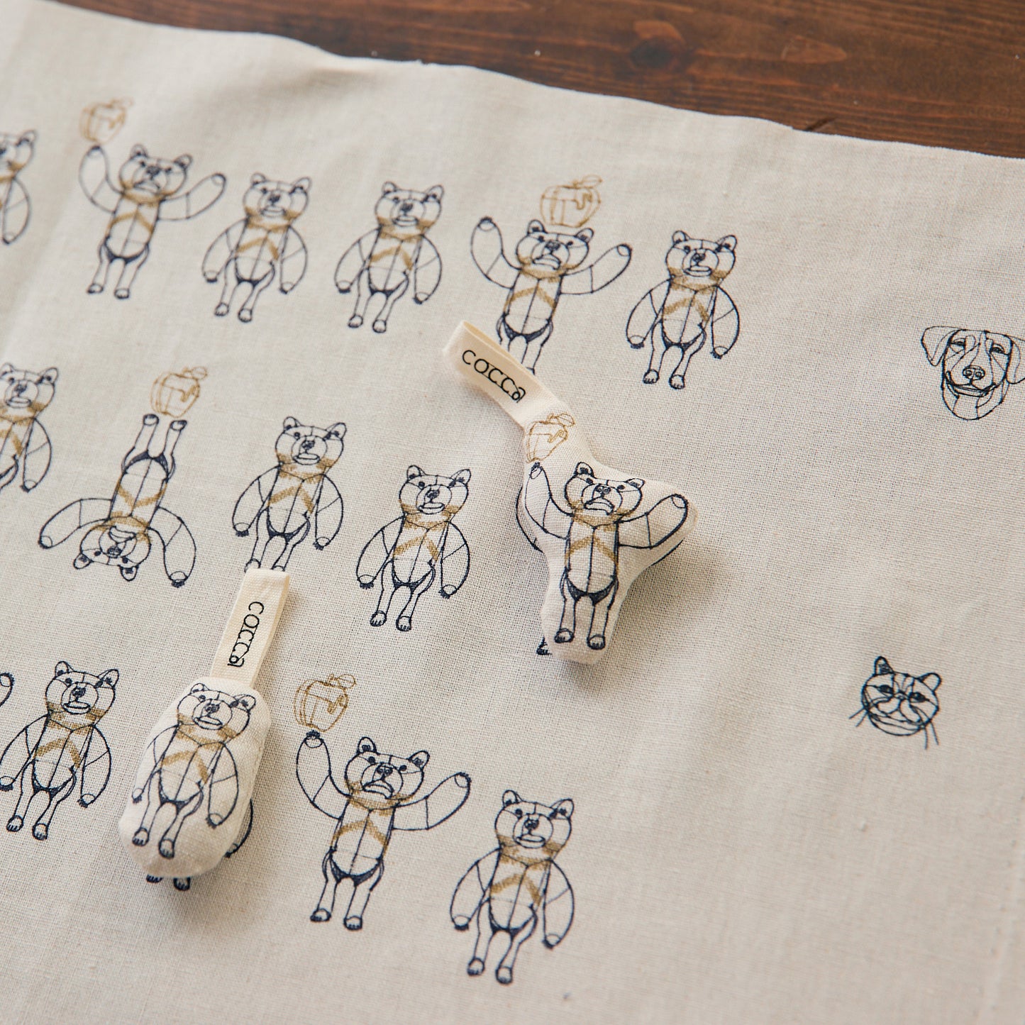【cocca限定商品】＋HAyU fabric ～カレンダーパネル～ 綿麻キャンバス