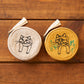 【＋HAyU fabric】 -stationery & goods-  サークルポーチ