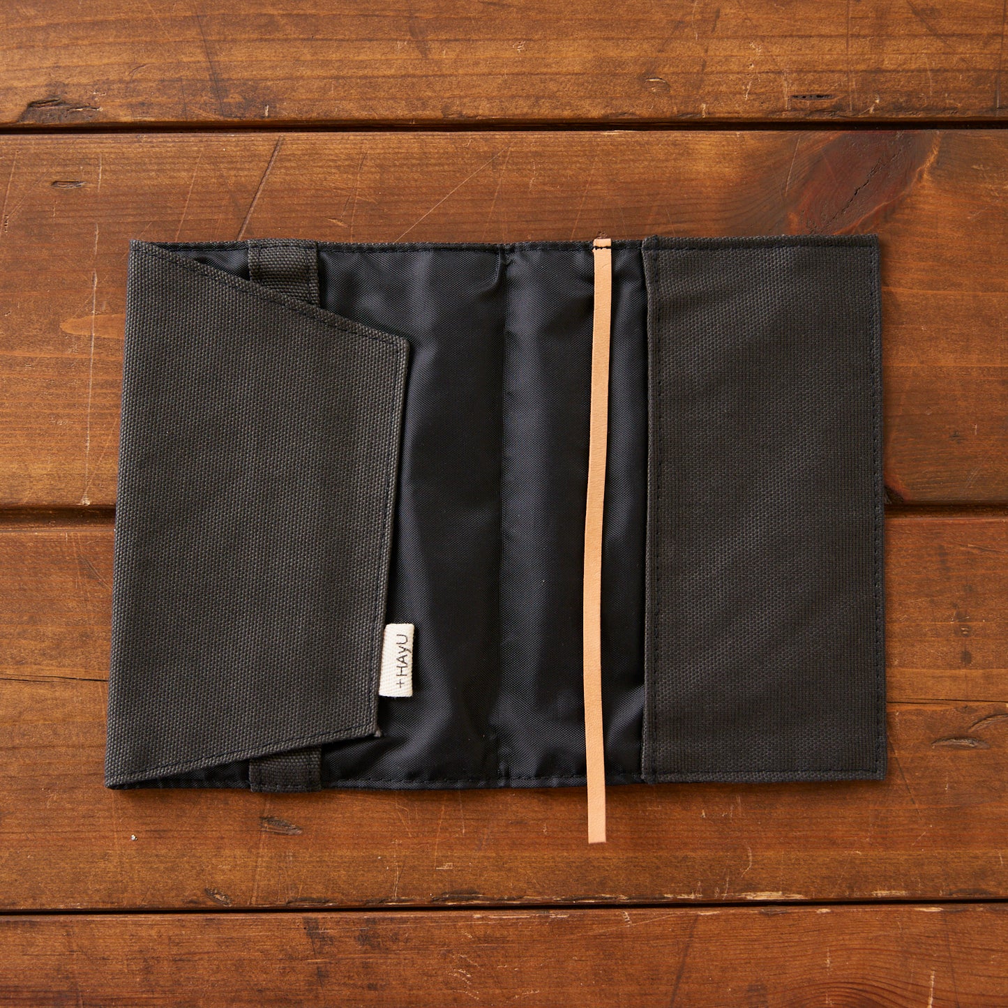 【＋HAyU fabric】 -stationery & goods- HAyU Bear ブックカバー