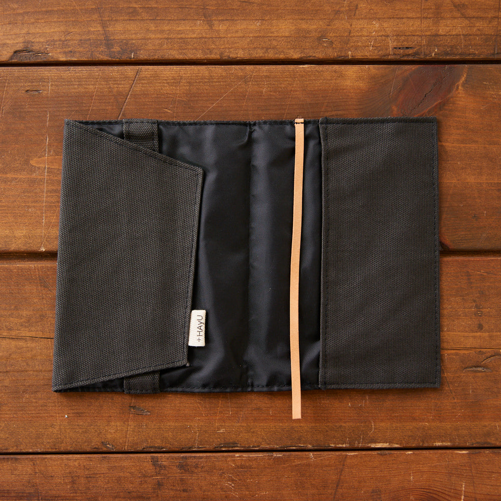 【＋HAyU fabric】 -stationery & goods- HAyU Bear ブックカバー TCJG-1064-1A