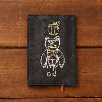 【＋HAyU fabric】 -stationery & goods- HAyU Bear ブックカバー