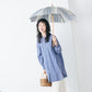 【播州織の傘】晴雨兼用パラソル -ストライプ-