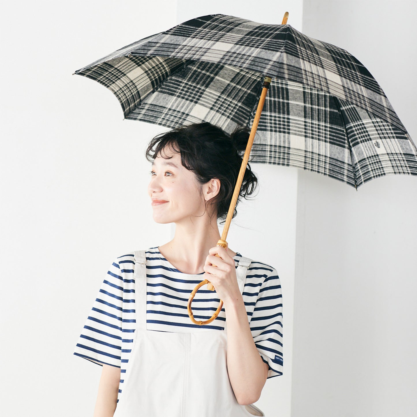 【播州織の傘】晴雨兼用パラソル -チェック-