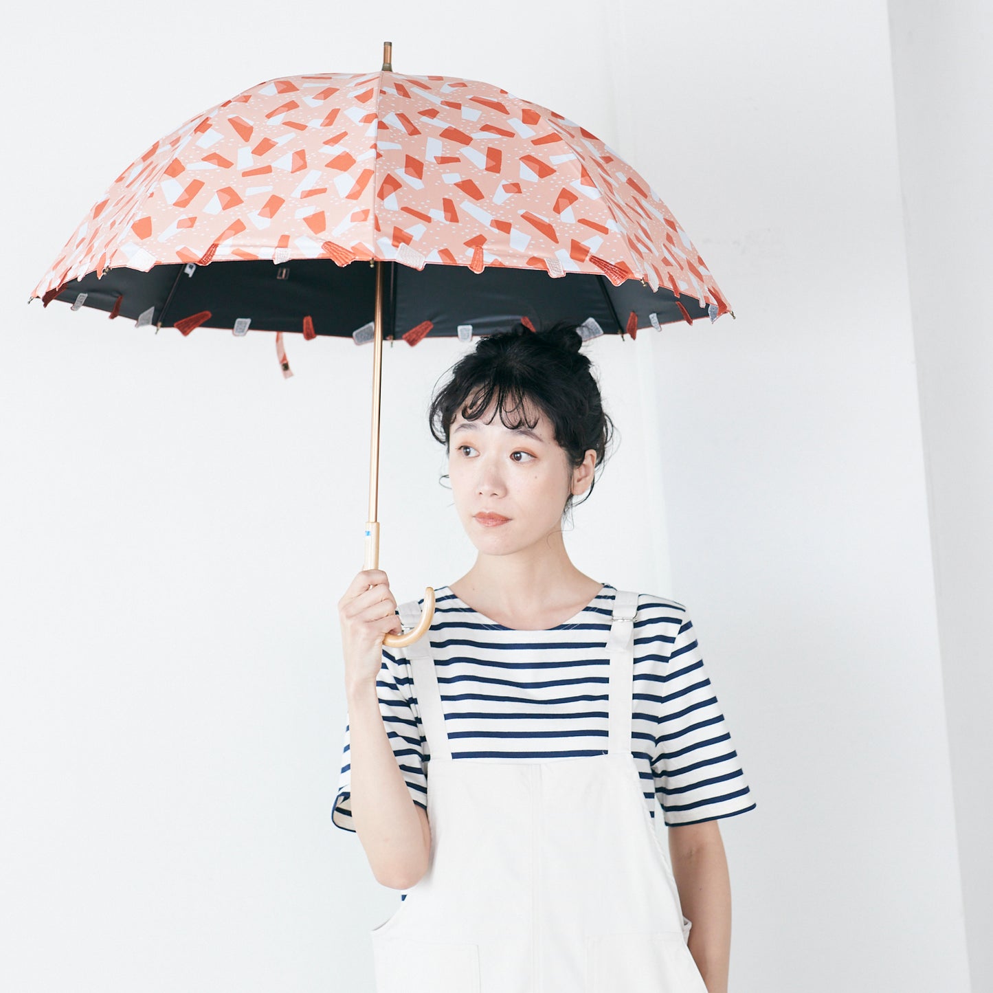 【SALE】【晴雨兼用】coccaの日傘雨傘 Kumo ‐雲- 刺繍(ショート)