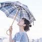 【播州織の傘】晴雨兼用パラソル -チェック-