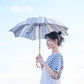 【播州織の傘】晴雨兼用パラソル -ストライプ-