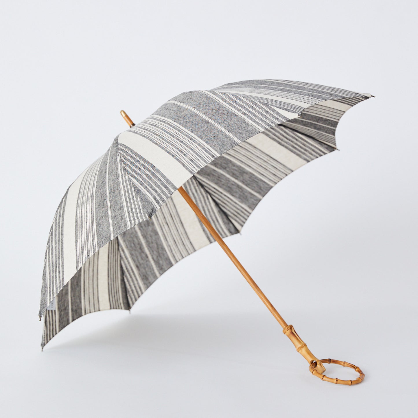【播州織の傘】晴雨兼用パラソル -ストライプ-