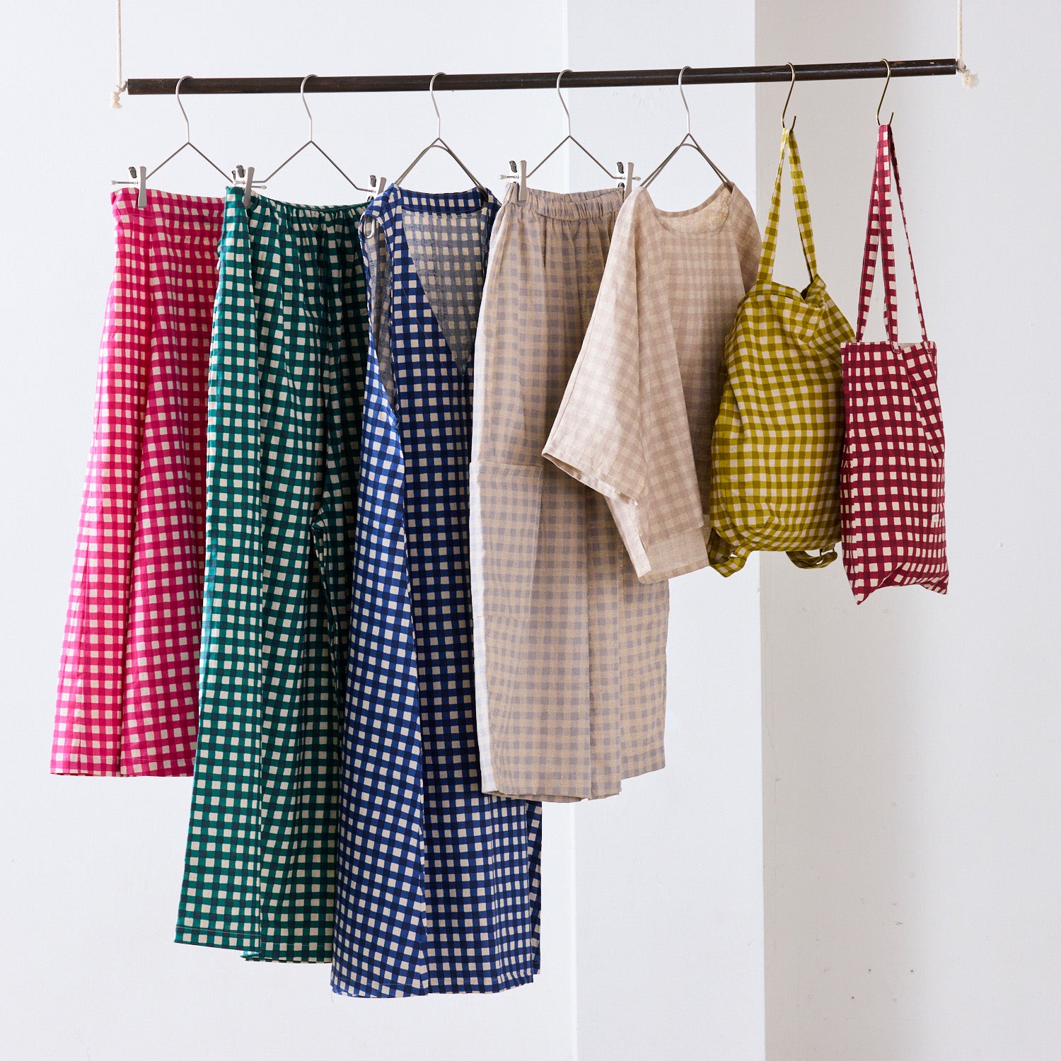 coccaオリジナル gin-gam ギンガム～綿麻シーチング～