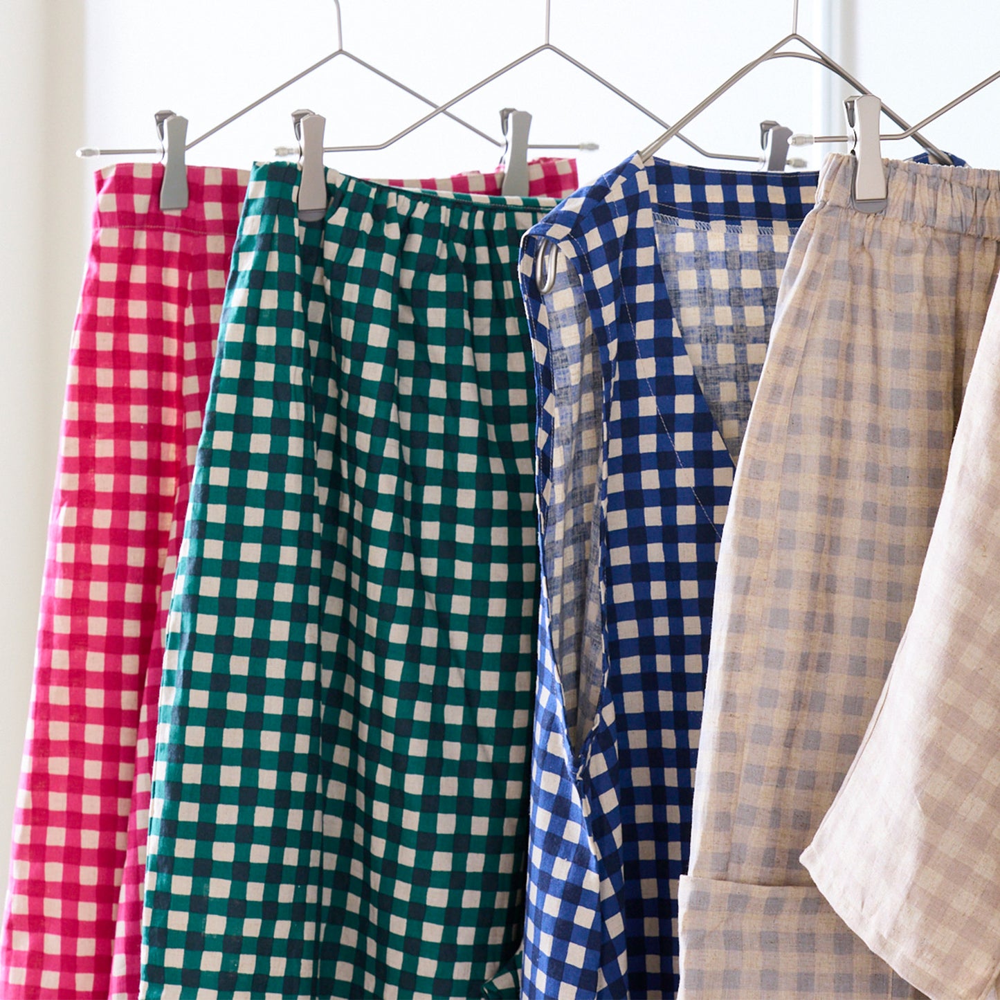 coccaオリジナル gin-gam ギンガム～綿麻シーチング～