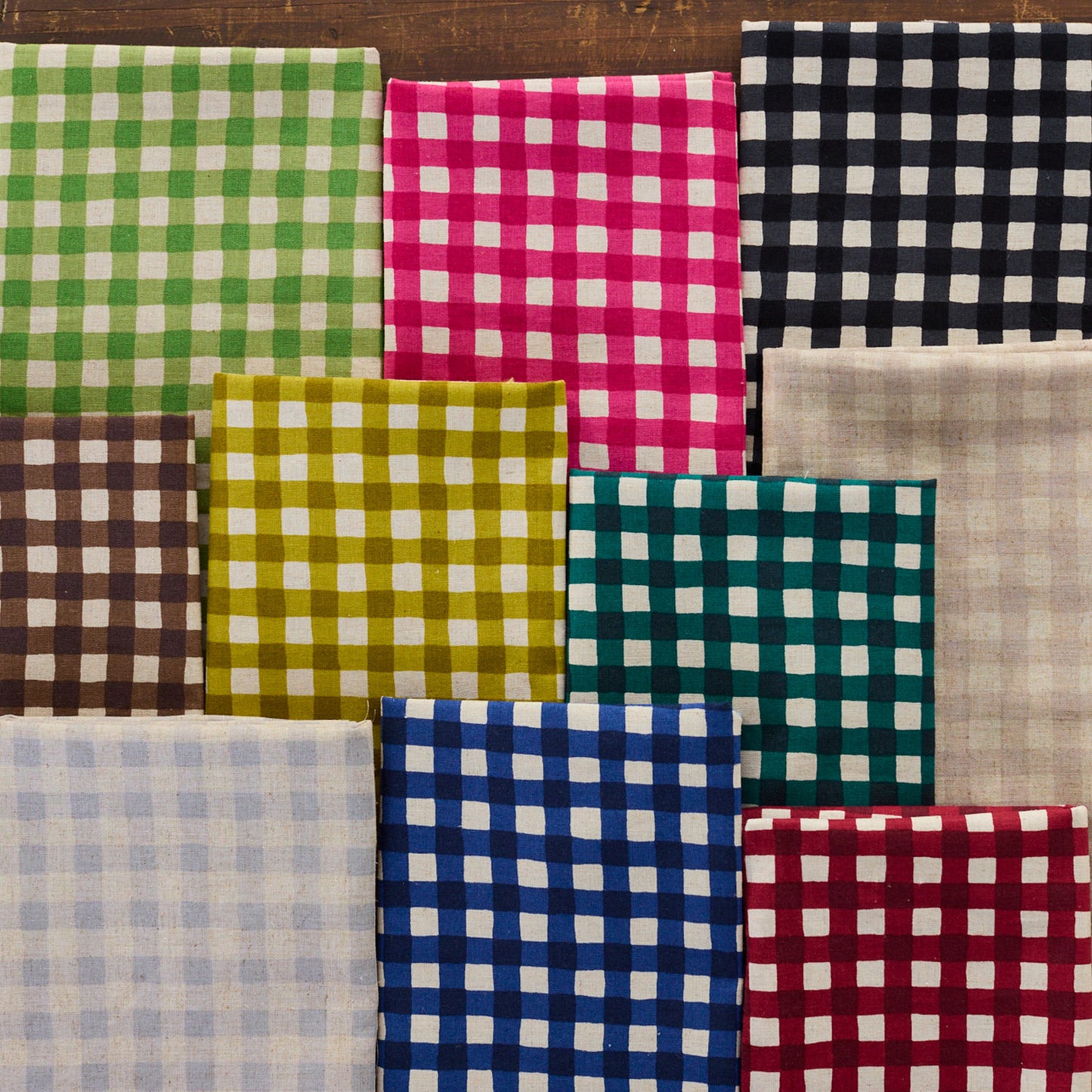 coccaオリジナル gin-gam ギンガム～綿麻シーチング～