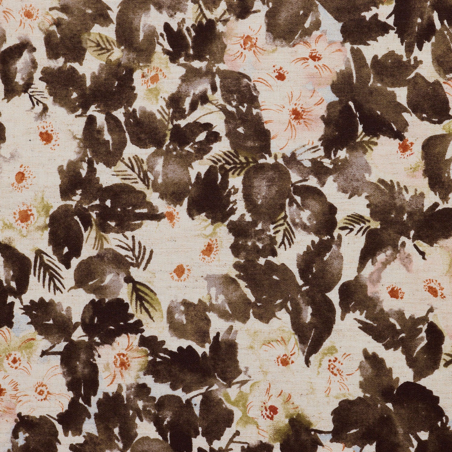 Watercolor garden ～綿麻シーチング～ - cocca