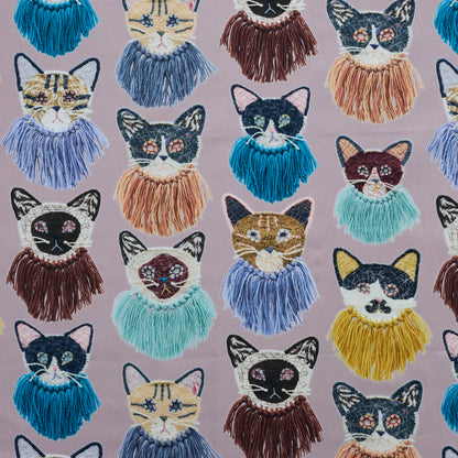 【予約販売】Kari Ishikawa ～we are cats 綿100%シーチング - cocca