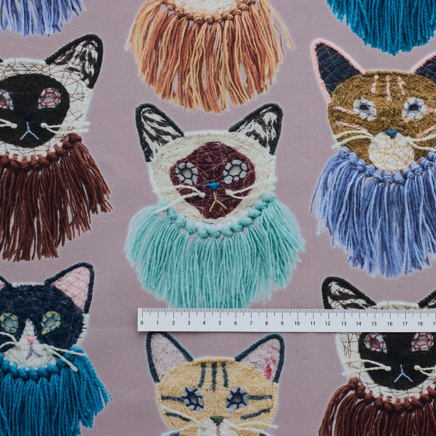 【予約販売】Kari Ishikawa ～we are cats 綿100%シーチング - cocca