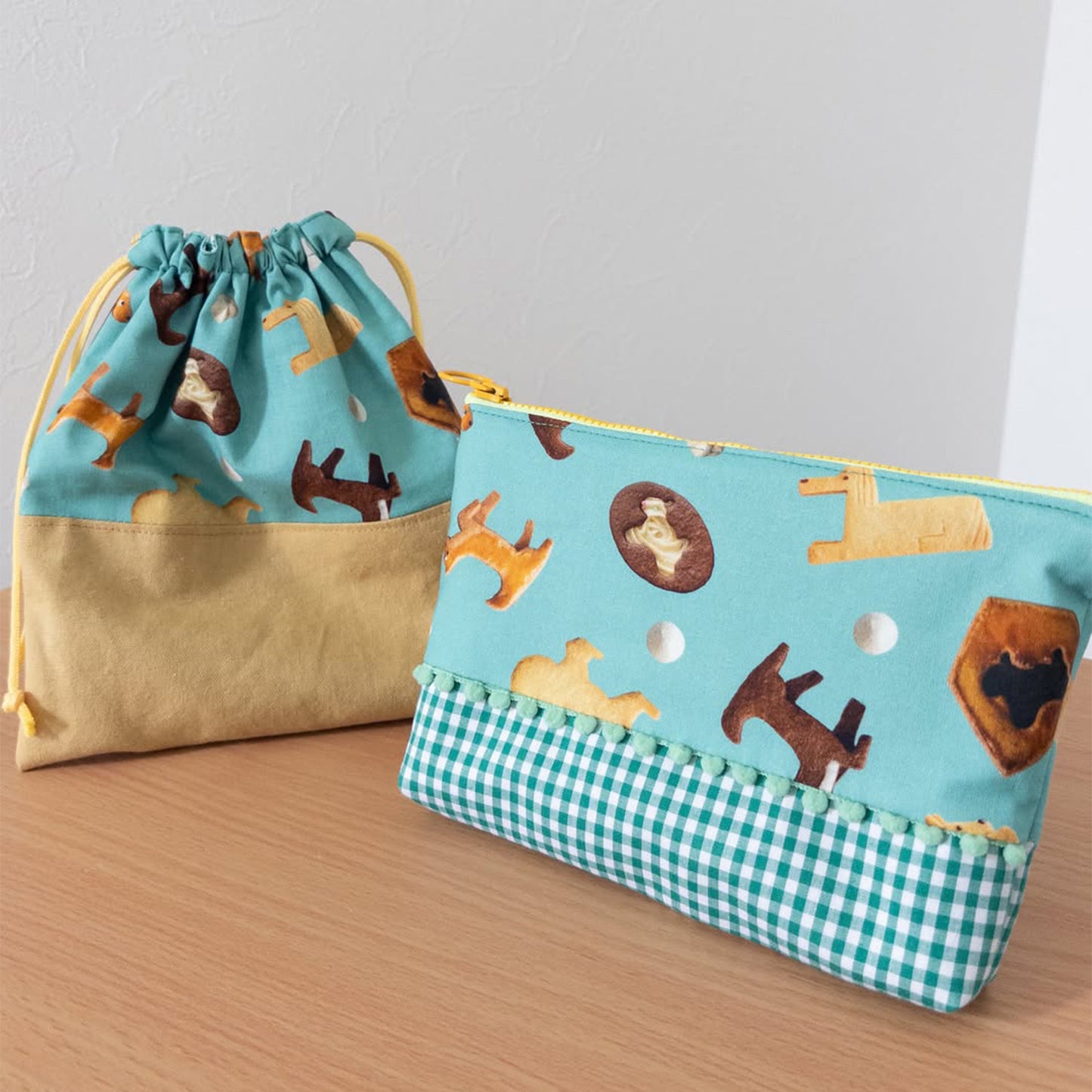 【予約販売】Maison terrier ～assortment of cookies～ 綿100%シーチング