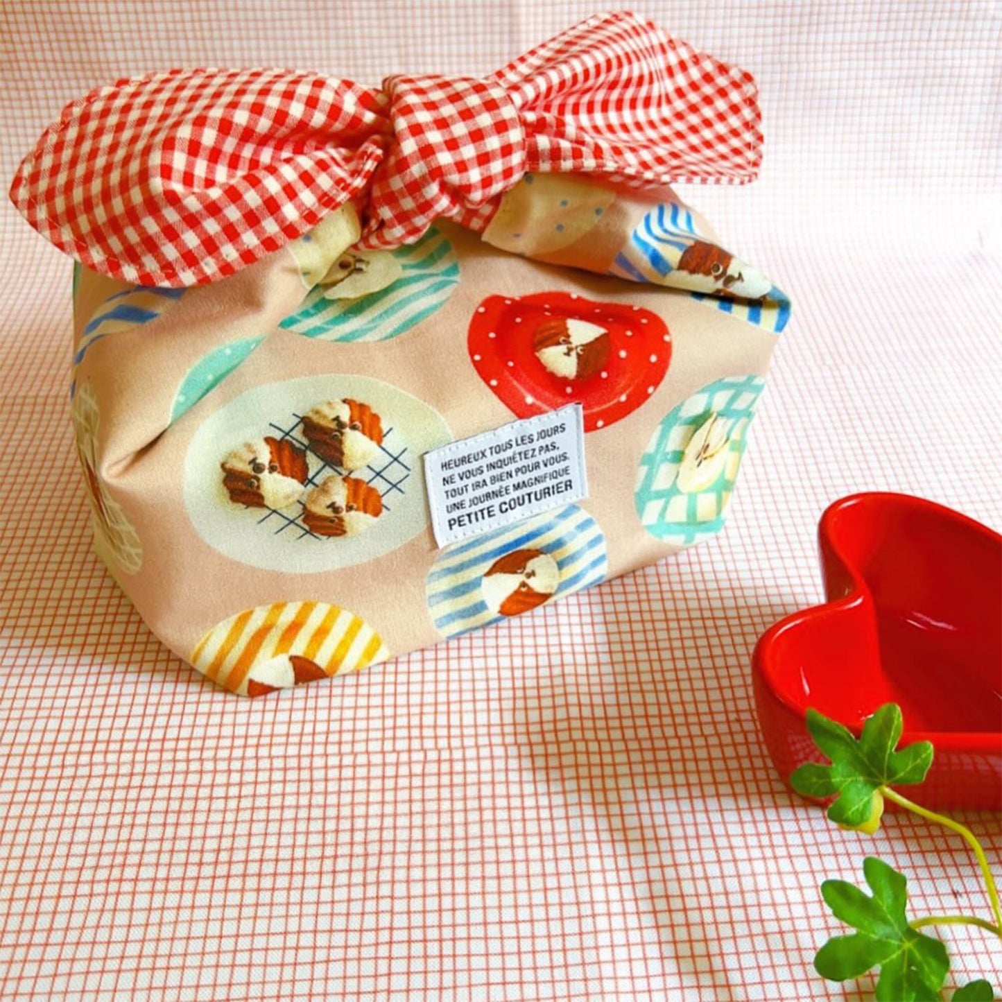 【予約販売】Maison terrier ～sweets and plates～ 綿100%シーチング