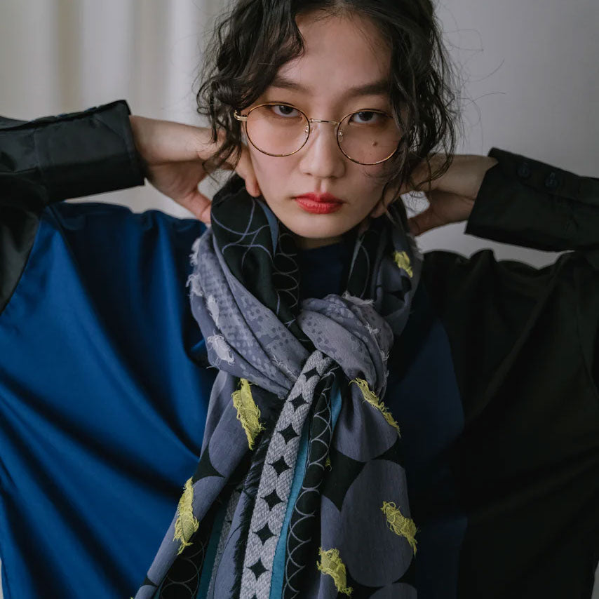 POLS -MIXTURE- FUSA ストール