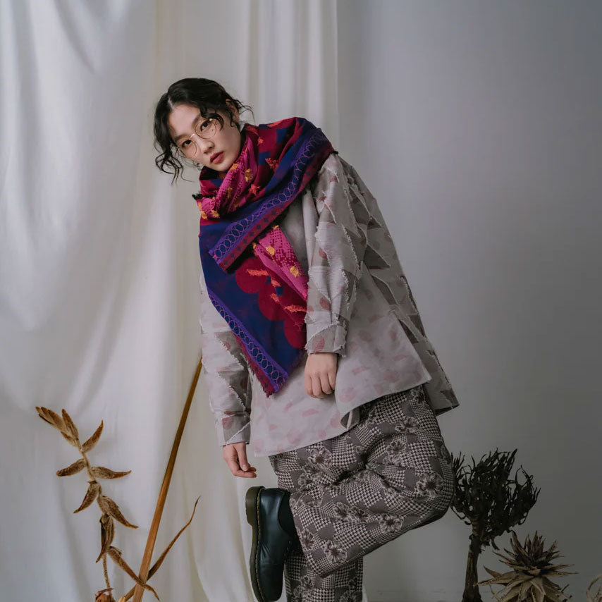 POLS -MIXTURE- FUSA ストール