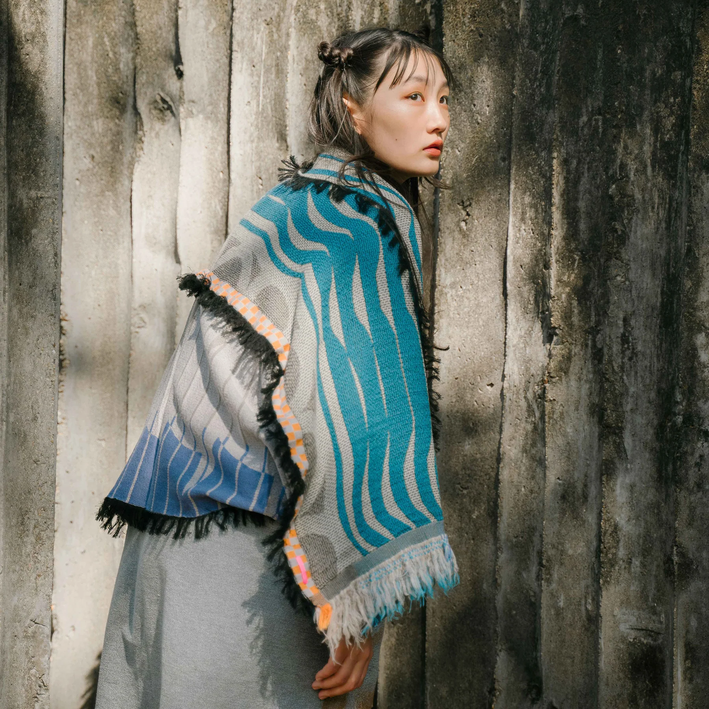 POLS -breeze- MOHIKAN WOOLストール