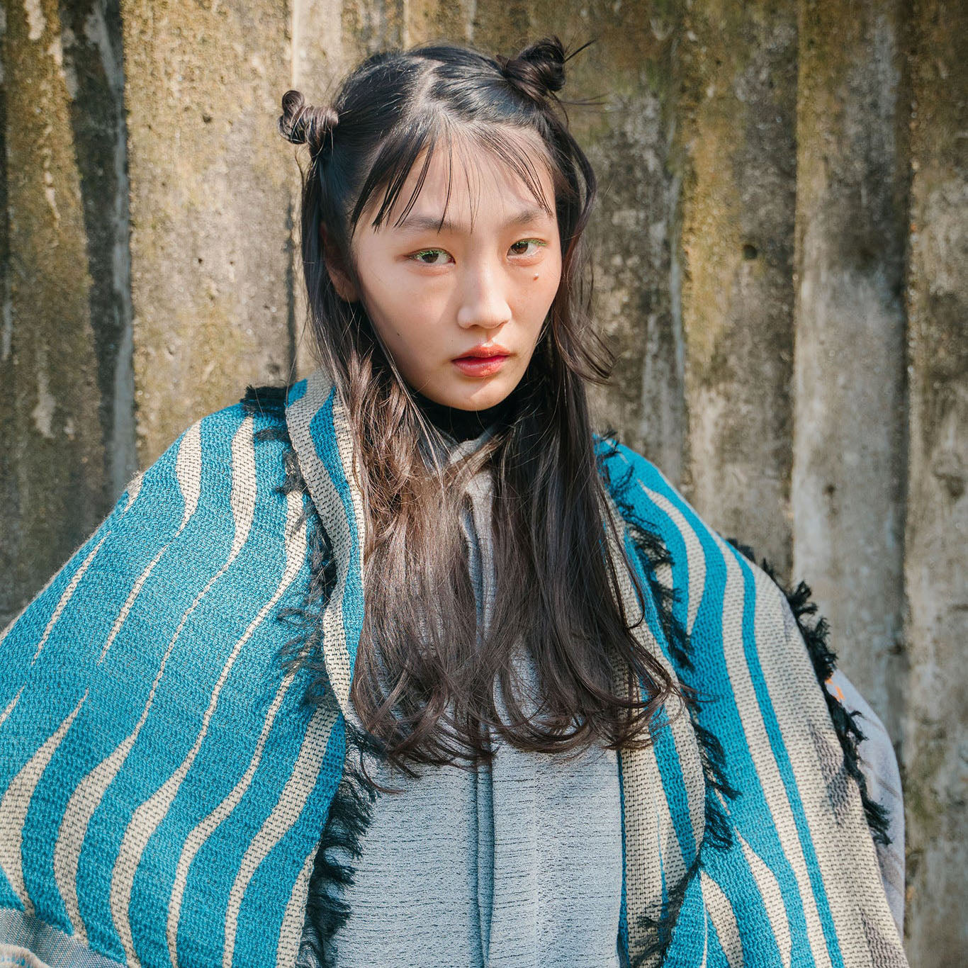 POLS -breeze- MOHIKAN WOOLストール