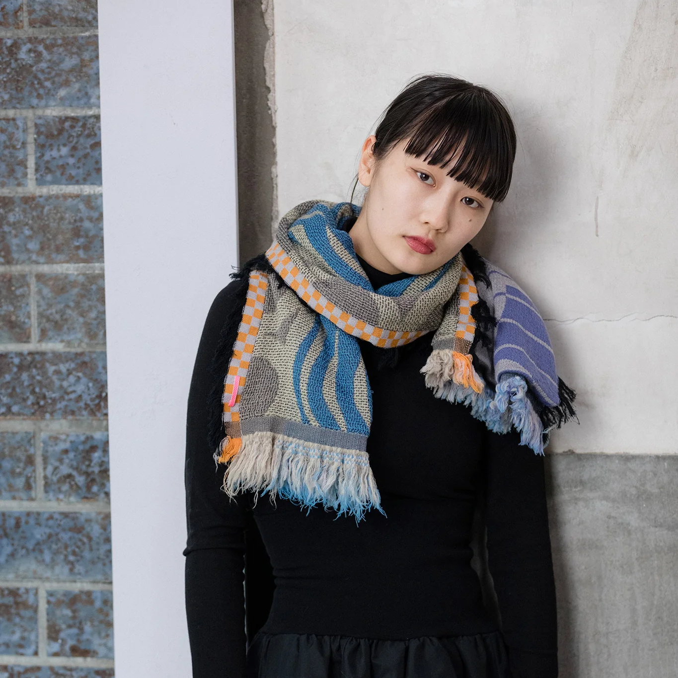 POLS -breeze- MOHIKAN WOOLストール