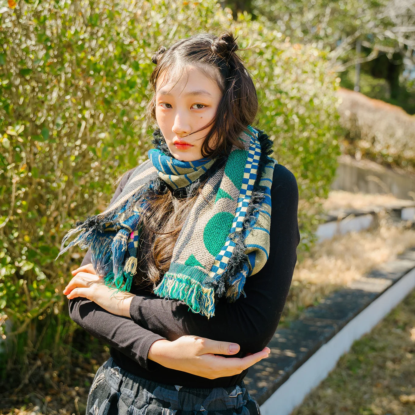 POLS -breeze- MOHIKAN WOOLストール